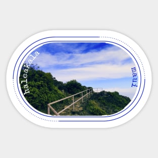 Haleakala National Park Maui Hawaii To travel is to live Sticker